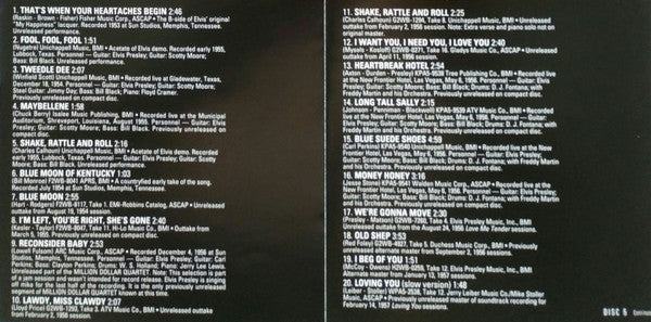 The King Of Rock 'N' Roll: The Complete 50's Masters (5xCD BOX SET) | Near Mint (NM or M-) Very Good Plus (VG+) - ROCK / USED *NEAR MINT*