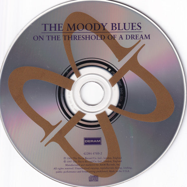 On The Threshold Of A Dream (CD) | Near Mint (NM) Excellent+ (EX+) - ROCK / USED *NEAR MINT*