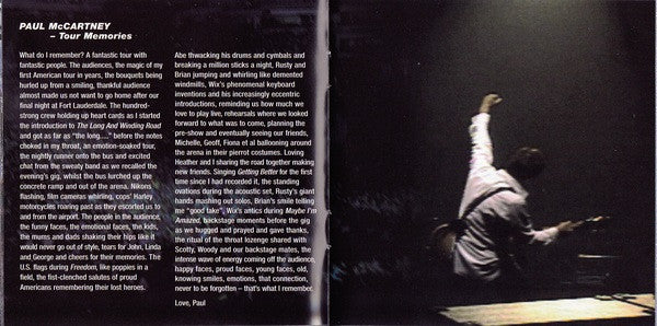 Back In The U.S. *CD* |