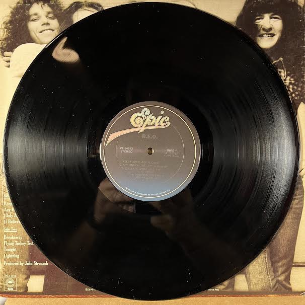 R.E.O. (VINYL) | Near Mint (NM or M-) Excellent+ (EX+) - ROCK / USED *NEAR MINT*