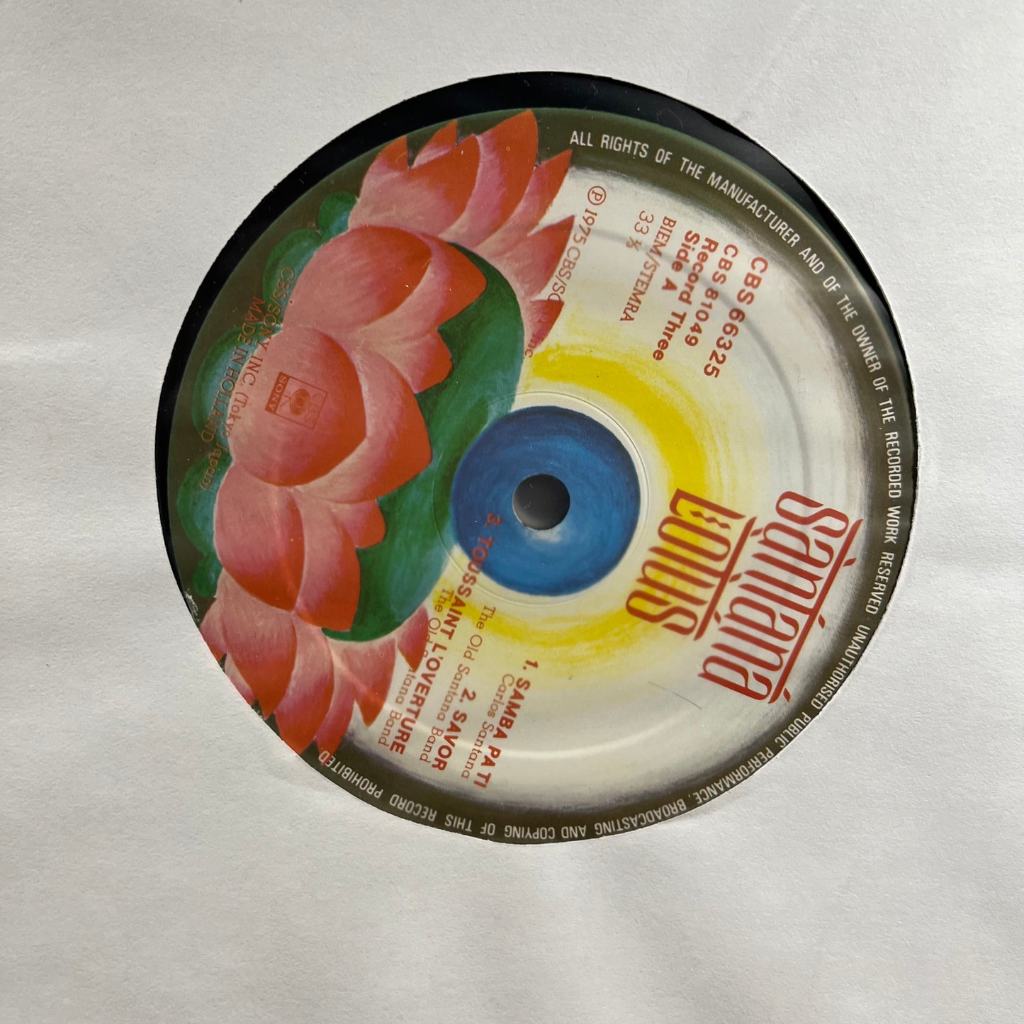 Lotus (3xVINYL) | Near Mint (NM) Excellent (EX) - ROCK / USED *NEAR MINT*