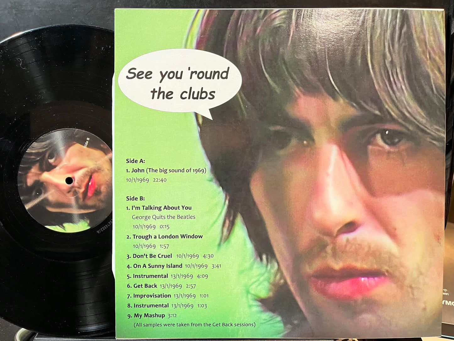 The Beatles - Sans George (PROMO VINYL) | Near Mint (NM) Near Mint (NM) - ROCK / USED *NEAR MINT*
