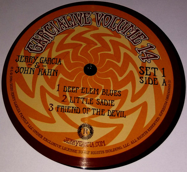 GarciaLive Volume 14 (Recorded Live At The Ritz, New York, NY, January 27th, 1986) (2xVINYL) | Near Mint (NM or M-) Near Mint (NM or M-) - ROCK / USED *NEAR MINT*