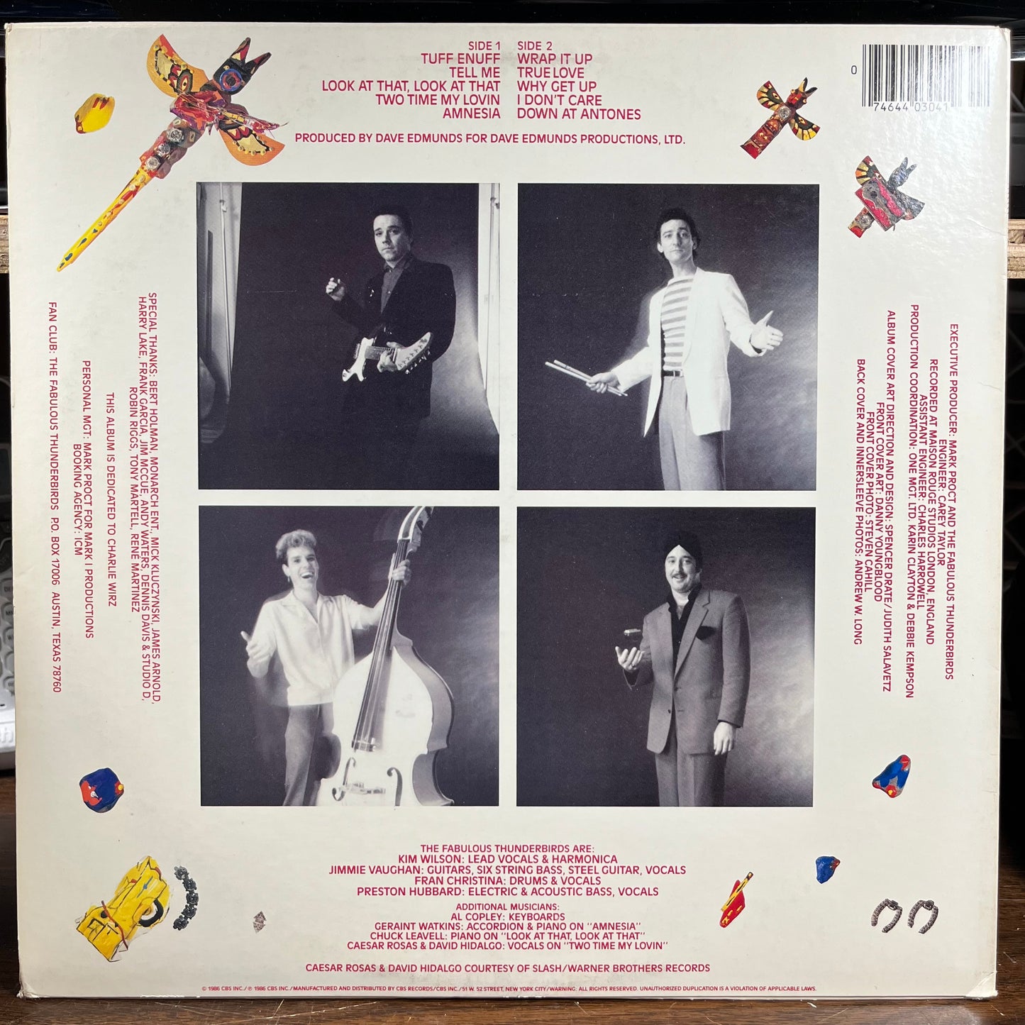 Tuff Enuff (VINYL) | Near Mint (NM) Near Mint- (NM-) - ROCK / USED *NEAR MINT*