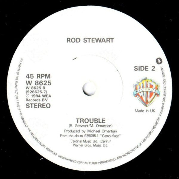 Rod Stewart - Every Beat Of My Heart *7"* | Near Mint (NM) Near Mint (NM) - ROCK / USED *NEAR MINT*