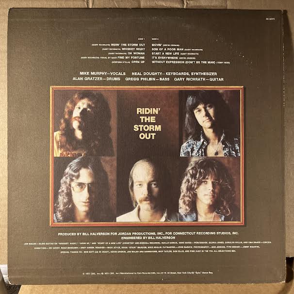 Ridin' The Storm Out (VINYL) | Near Mint (NM or M-) Near Mint (NM or M-) - ROCK / USED *NEAR MINT*