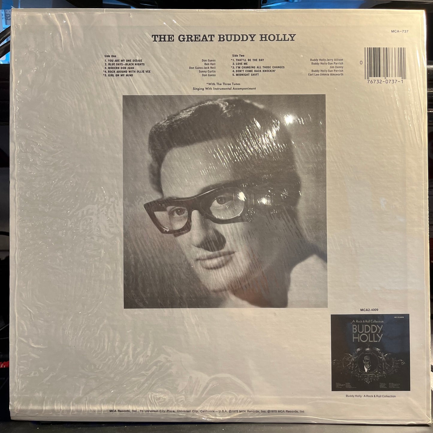 Buddy Holly The Great Buddy Holly *SHRINK* LP Near Mint (NM or M-) Near Mint (NM or M-)