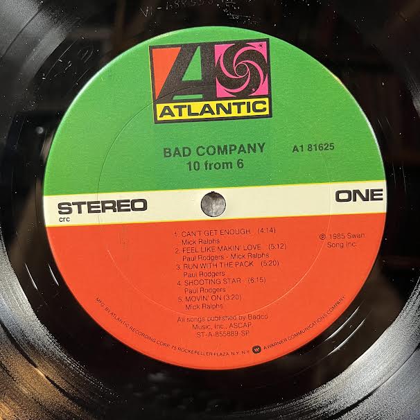 10 From 6 (VINYL) | Near Mint (NM or M-) Excellent+ (EX+) - ROCK / USED *NEAR MINT*