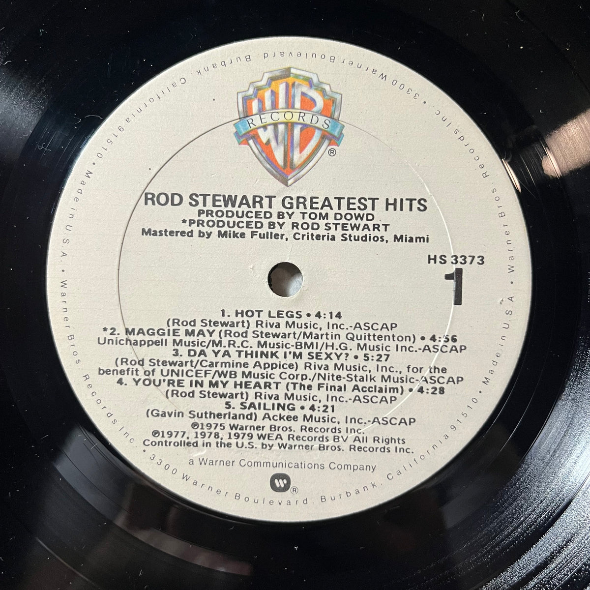 Rod Stewart - Greatest Hits (VINYL LP) | USED Near Mint (NM or M-) Near Mint (NM or M-) - ROCK / USED *NEAR MINT*