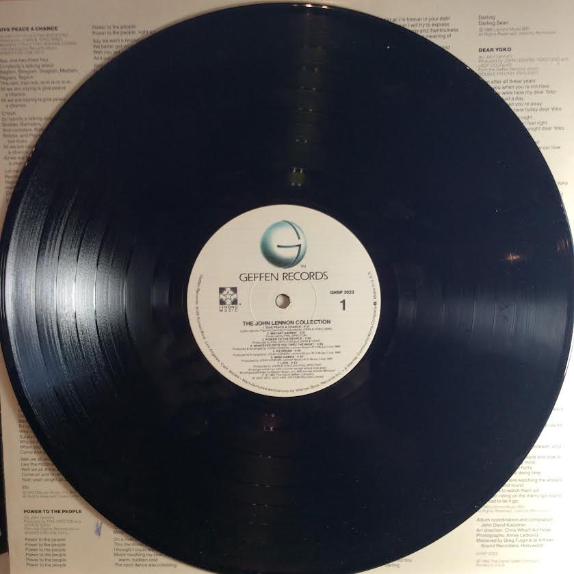 The John Lennon Collection (VINYL) | Near Mint (NM or M-) Near Mint- (NM-) - ROCK / USED *NEAR MINT*