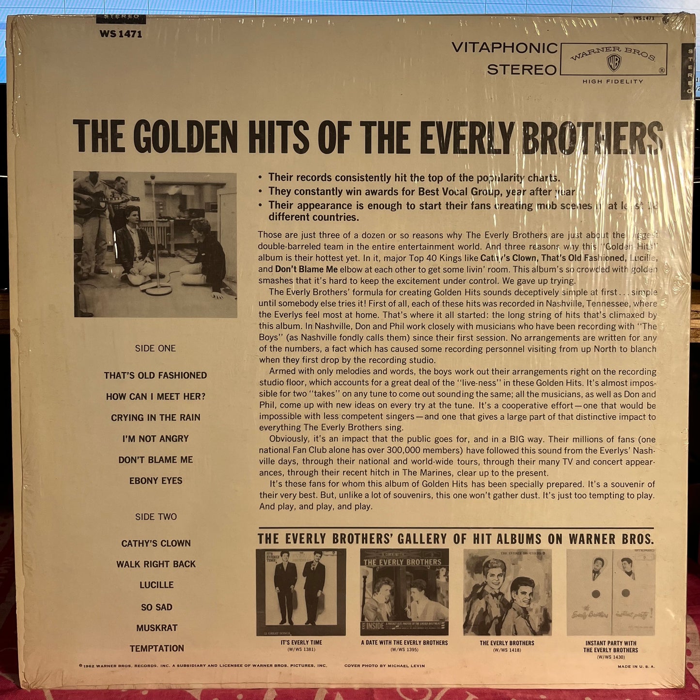 The Golden Hits Of The Everly Brothers *SHRINK / WINCHESTER* | Near Mint (NM) Near Mint (NM) - POP / USED *NEAR MINT*