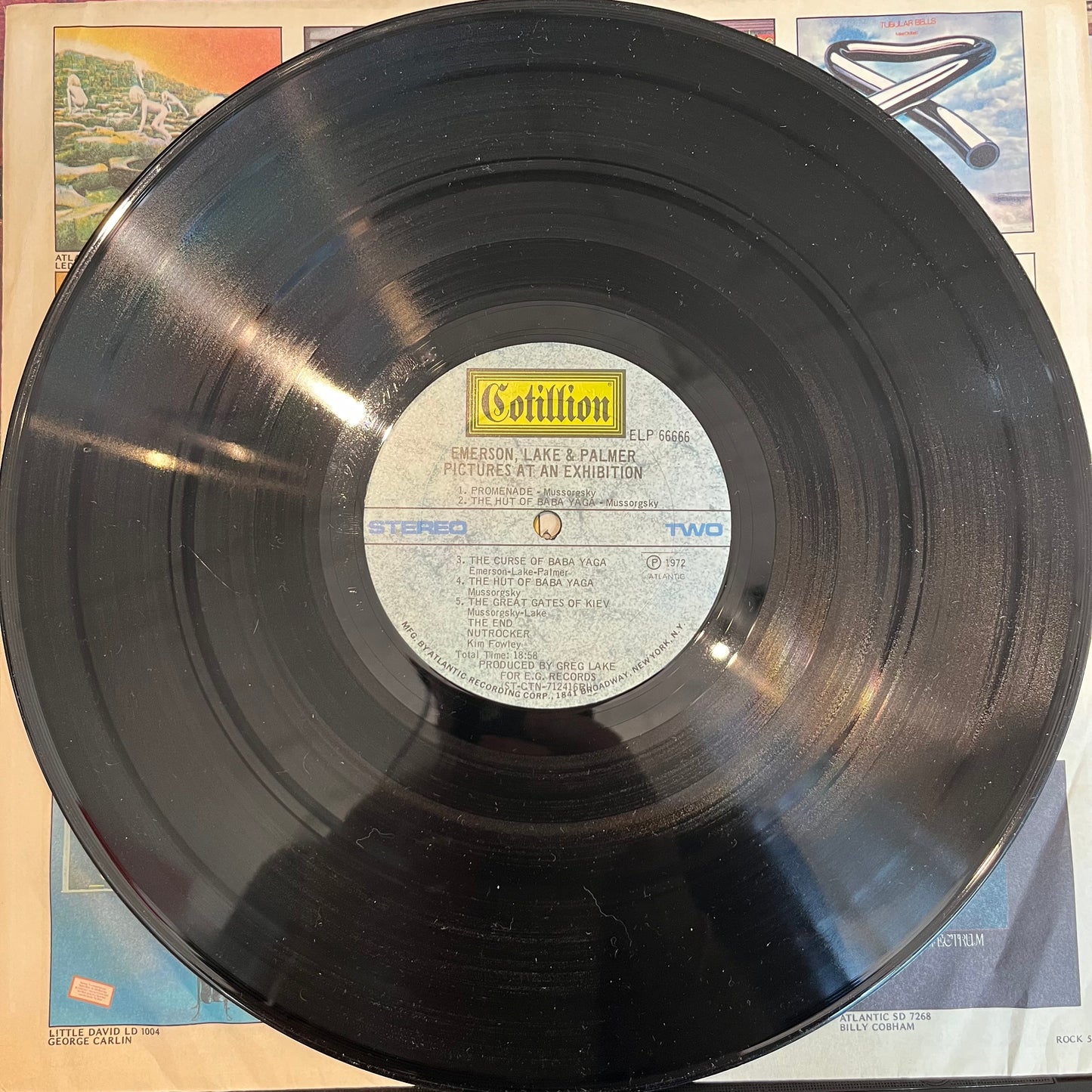 Emerson, Lake & Palmer - Pictures At An Exhibition *RI* | Near Mint (NM) Excellent (EX) ROCK / USED *NEAR MINT*
