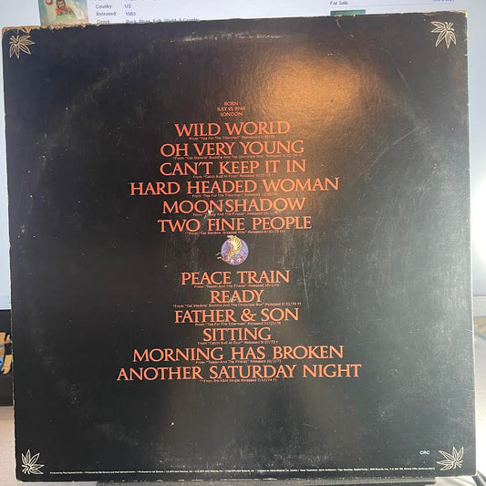 Cat Stevens - Greatest Hits (VINYL) | Near Mint (NM) Very Good Plus (VG+) - ROCK / USED *NEAR MINT*