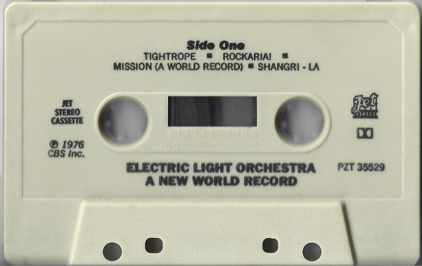 A New World Record *CASSETTE* | Near Mint (NM) Near Mint (NM)