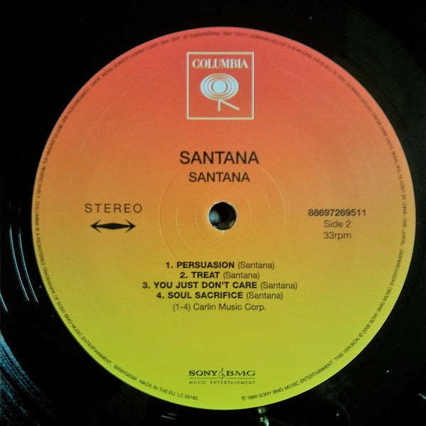 Santana *EUROPE/180G/2008* | Near Mint (NM) Near Mint (NM)