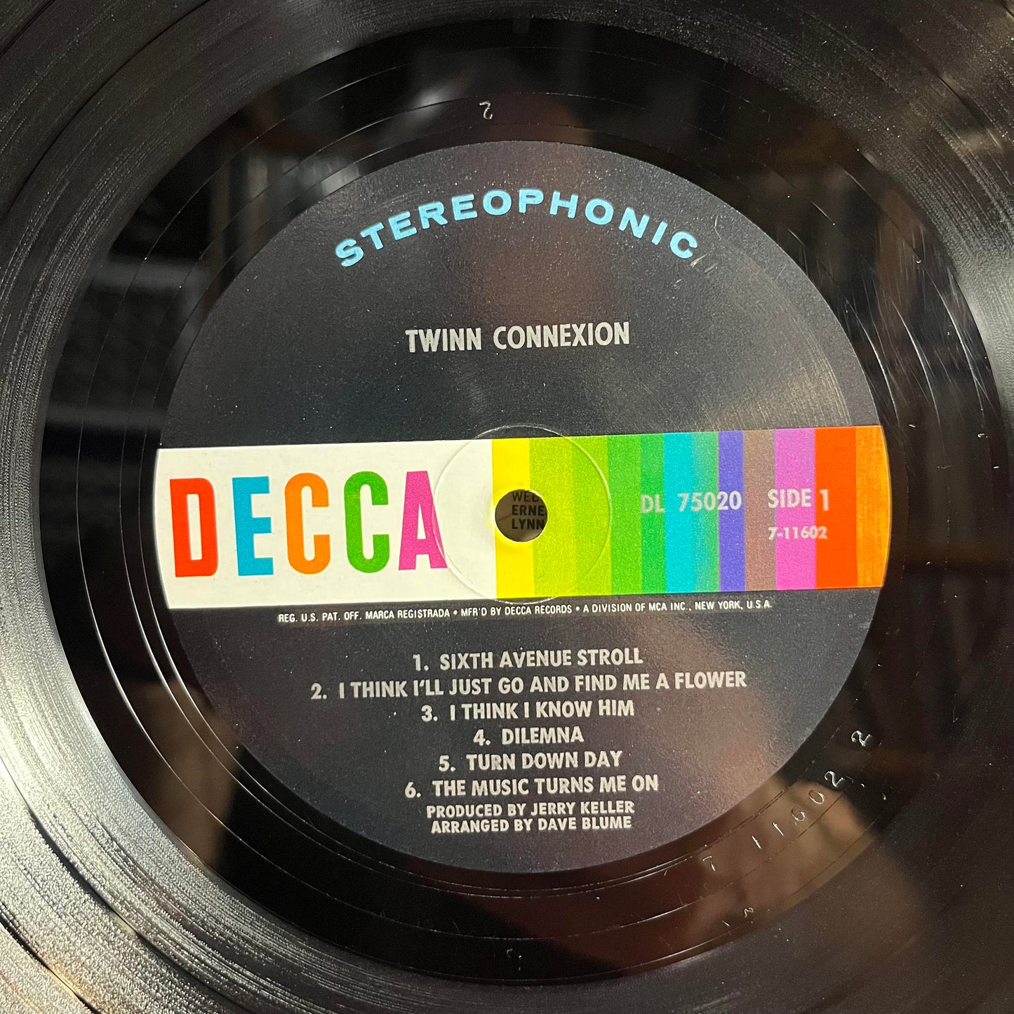 Twinn Connexion - Twinn Connexion *STEREO* | Near Mint (NM) Excellent (EX) - ROCK / USED *NEAR MINT*