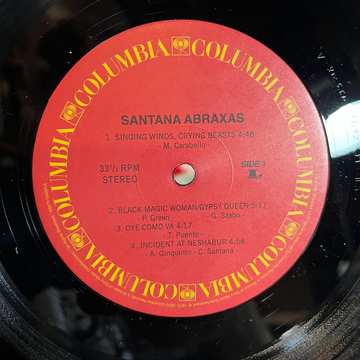 Abraxas (VINYL) | Near Mint (NM) Near Mint (NM) - ROCK / USED *NEAR MINT*