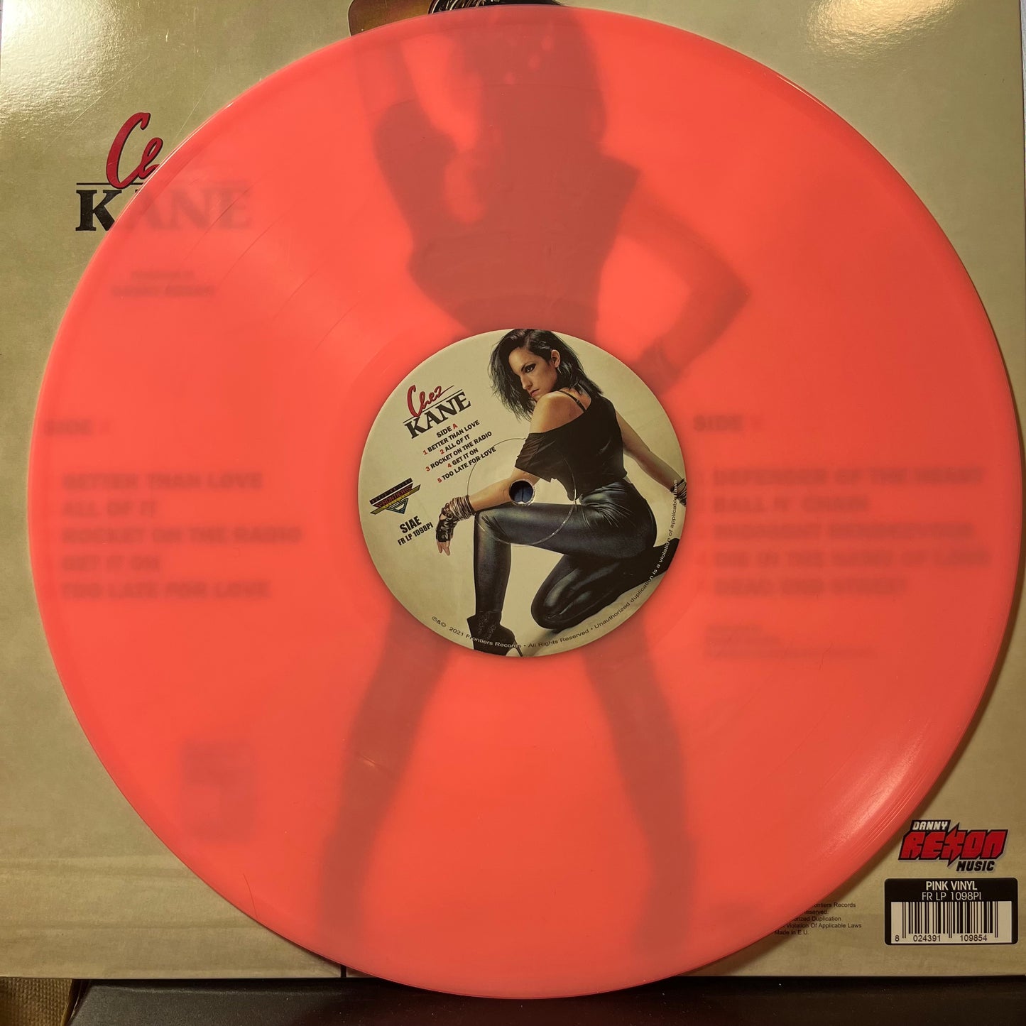Chez Kane (PINK VINYL) | Mint (M) Mint (M) - ROCK / USED *NEAR MINT*