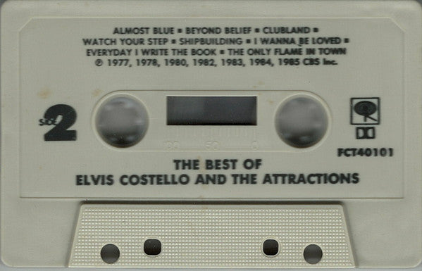 The Best Of Elvis Costello And The Attractions *CASSETTE* | Near Mint (NM) Near Mint (NM)