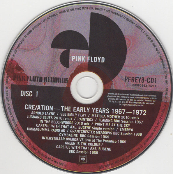Cre/ation (The Early Years 1967-1972) (2xCD) | Near Mint (NM) Near Mint- (NM-) - ROCK / USED *NEAR MINT*