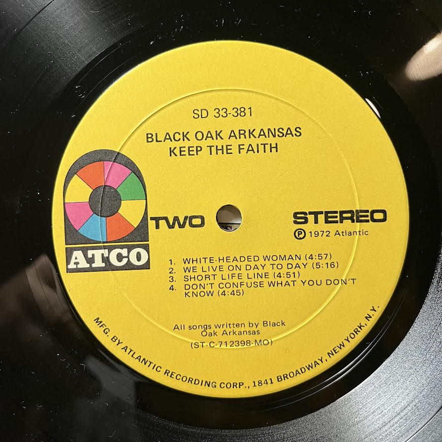 Keep The Faith (VINYL) | Near Mint (NM) Very Good Plus (VG+) - ROCK / USED *NEAR MINT*