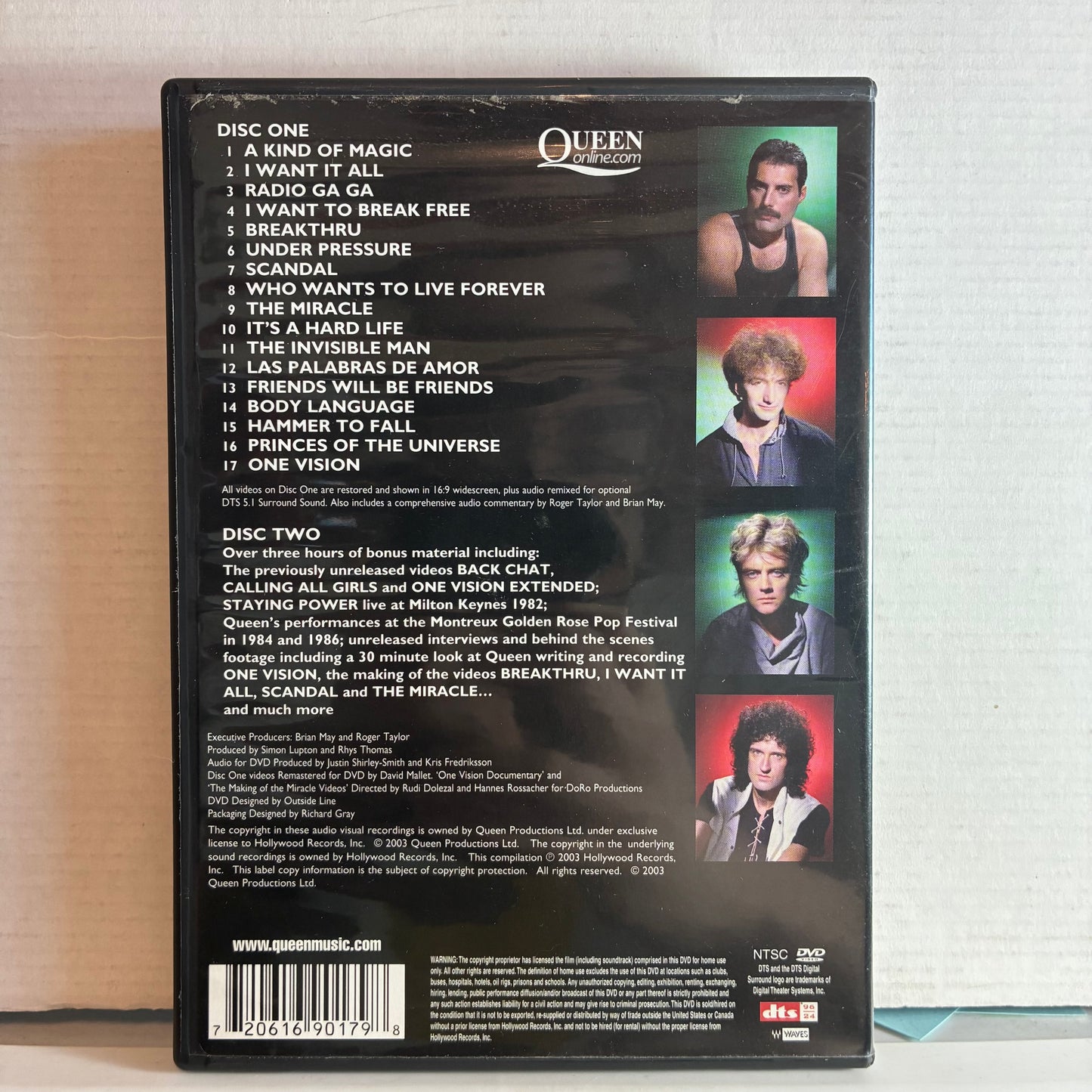 Queen - Greatest Video Hits 2 (2xDVD) | - ROCK / USED *NEAR MINT*