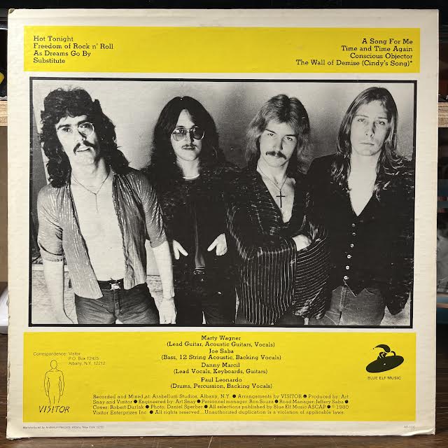 Visitor (VINYL) | Near Mint (NM or M-) Excellent+ (EX+) - ROCK / USED *NEAR MINT*