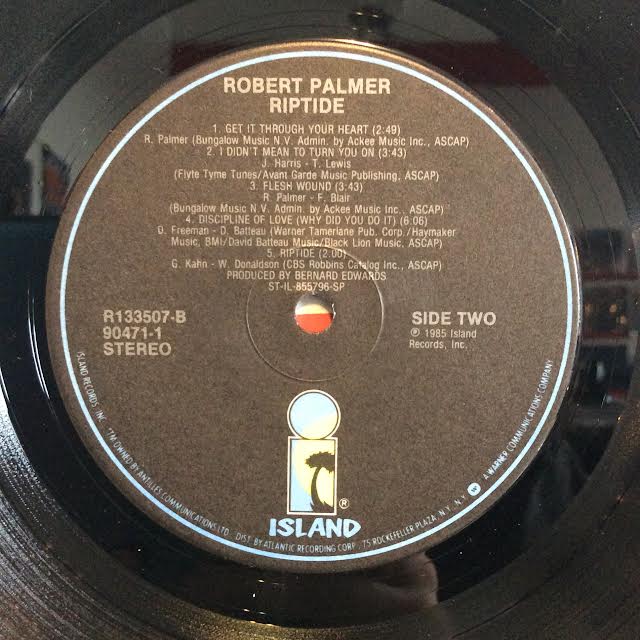 Riptide (VINYL) | Near Mint (NM) Excellent (EX) - ROCK / USED *NEAR MINT*