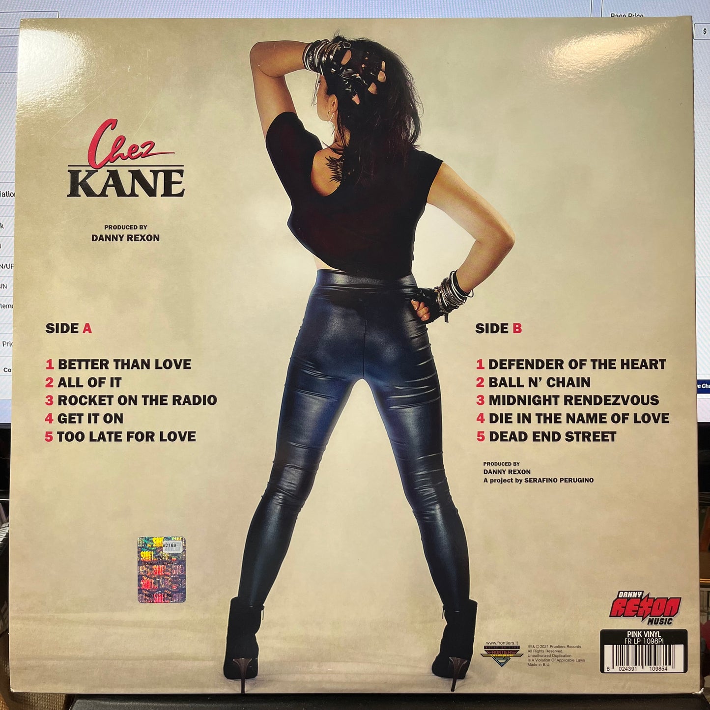 Chez Kane (PINK VINYL) | Mint (M) Mint (M) - ROCK / USED *NEAR MINT*