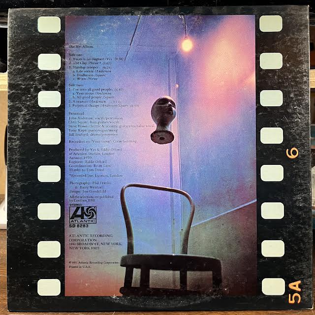 The Yes Album (VINYL) | Near Mint (NM or M-) Excellent+ (EX+) - ROCK / USED *NEAR MINT*