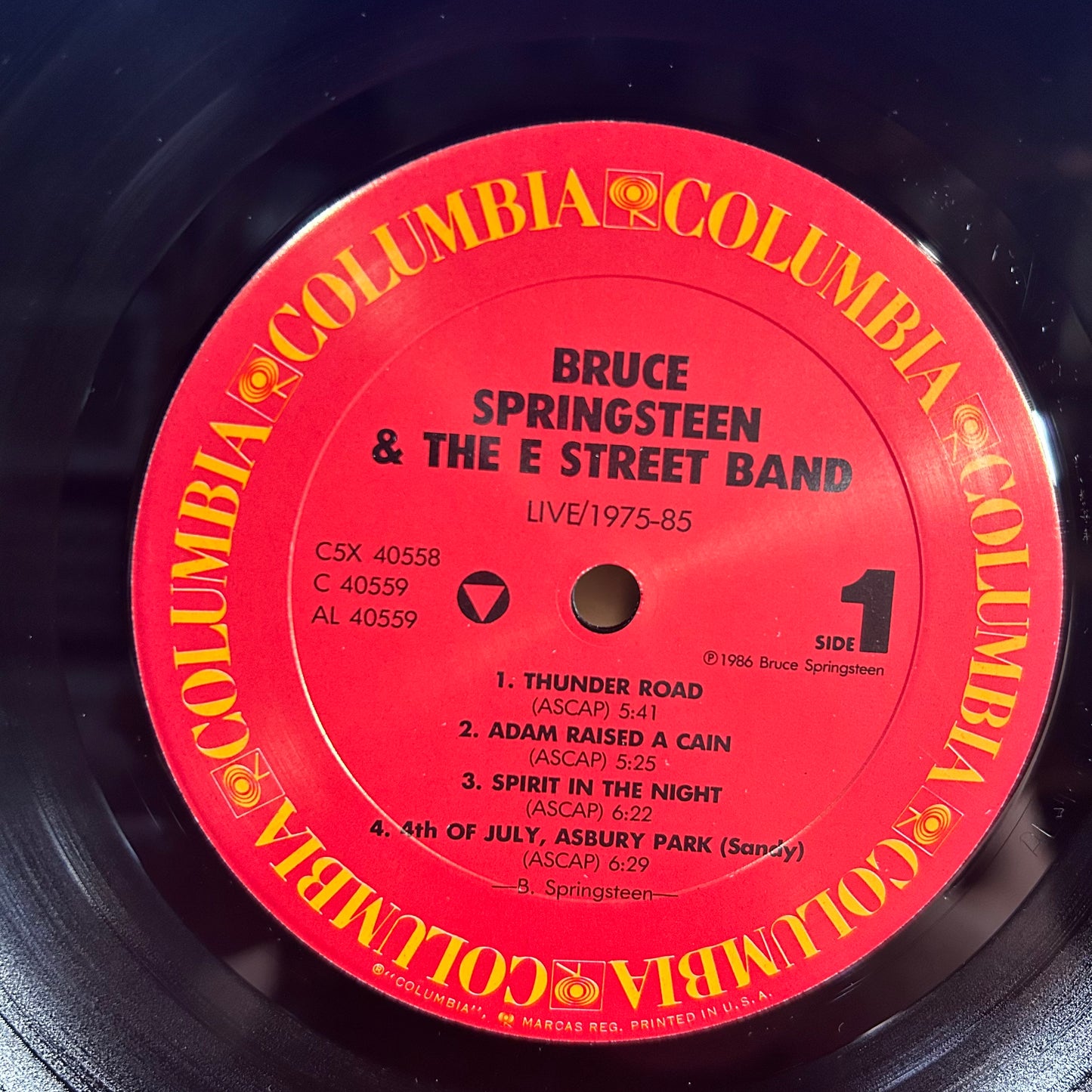 Live / 1975-85 *INDIANAPOLIS / BOX* | Near Mint (NM) Very Good Plus (VG+)