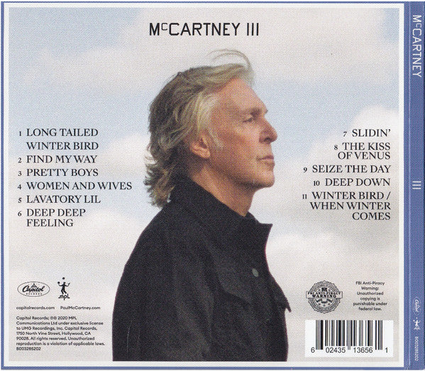 McCartney III (CD) | Near Mint (NM) Near Mint (NM) - ROCK / USED *NEAR MINT*