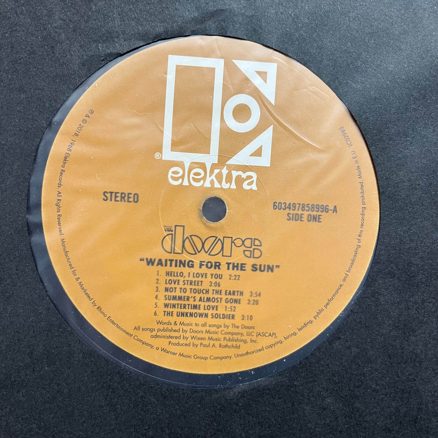 Waiting For The Sun (VINYL & 2xCD) | Near Mint (NM) Excellent (EX) - ROCK / USED *NEAR MINT*