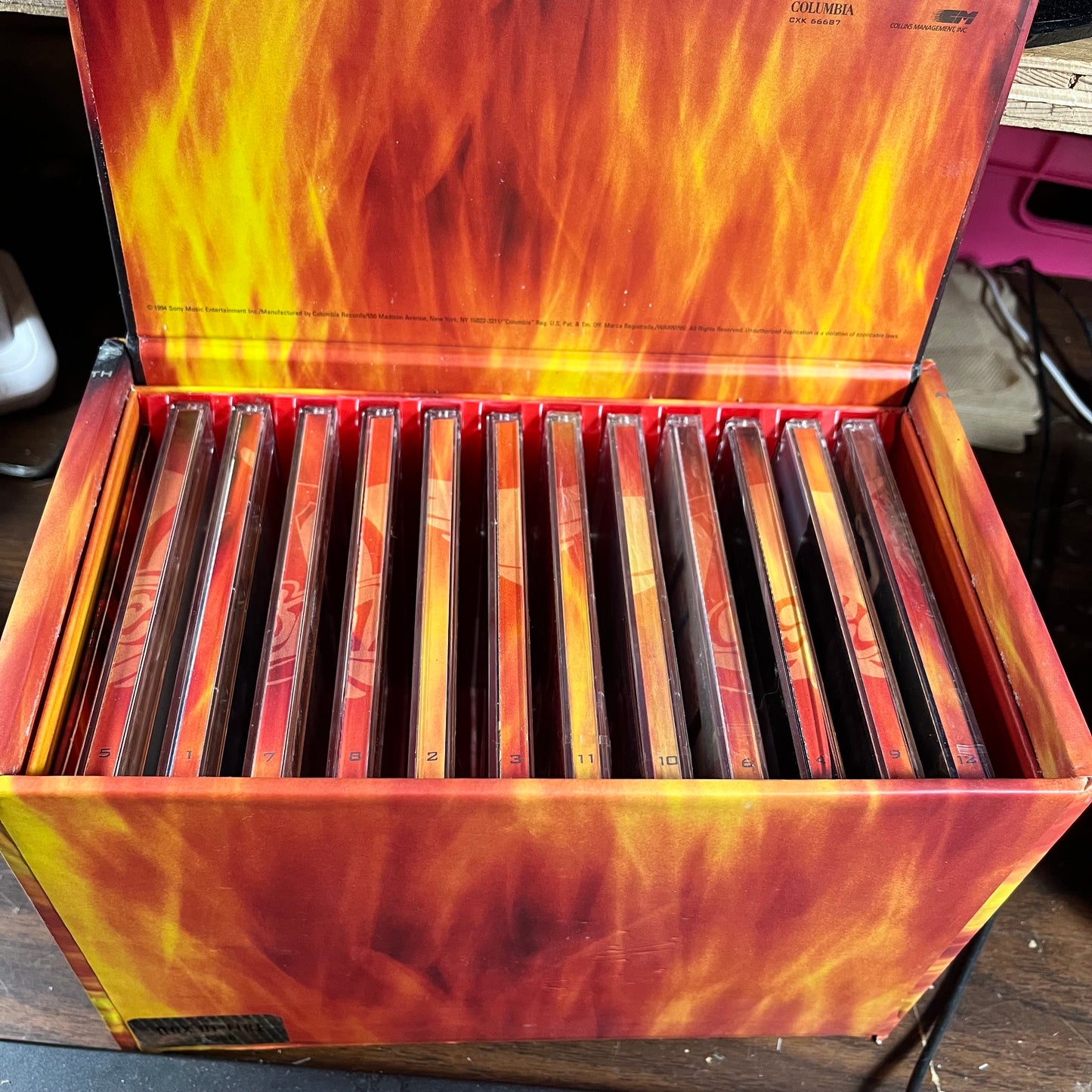 Box Of Fire (12xCD BOX) | Near Mint (NM) Excellent (EX) - ROCK / USED *NEAR MINT*