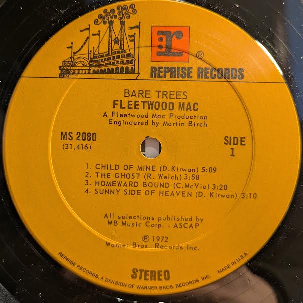 Fleetwood Mac - Bare Trees (VINYL) | Near Mint (NM) Near Mint (NM) - ROCK / USED *NEAR MINT*