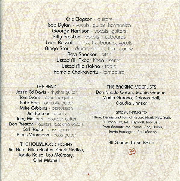 George Harrison And Friends - The Concert For Bangladesh (2xCD BOX) | Near Mint (NM) Near Mint (NM) - ROCK / USED *NEAR MINT*