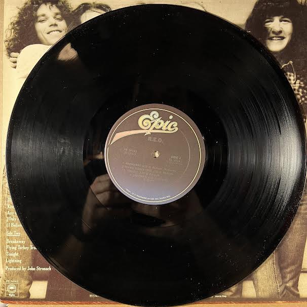 R.E.O. (VINYL) | Near Mint (NM or M-) Excellent+ (EX+) - ROCK / USED *NEAR MINT*