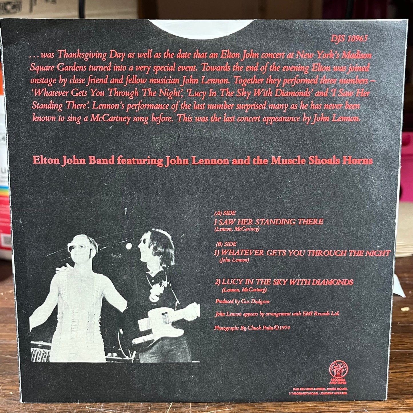 28th November 1974... (7" IMPORT VINYL) | Near Mint (NM or M-) Near Mint (NM or M-) - ROCK / USED *NEAR MINT*