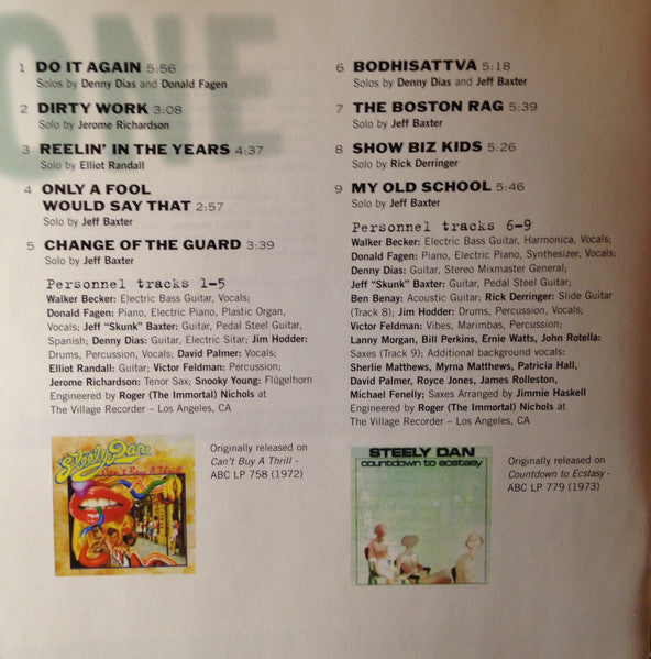 Showbiz Kids (The Steely Dan Story 1972-1980) (2xCD) | Near Mint (NM) Near Mint (NM) - ROCK / USED *NEAR MINT*