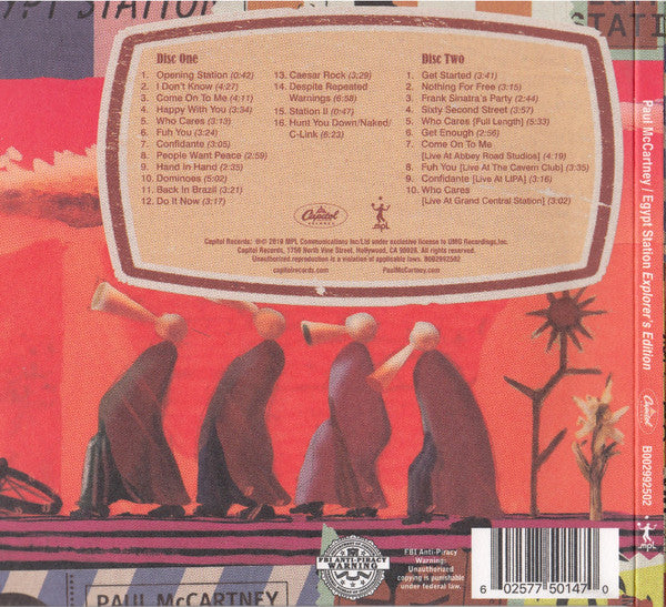 Egypt Station (Explorer's Edition) (CD) | Near Mint (NM) Near Mint (NM) - ROCK / USED *NEAR MINT*