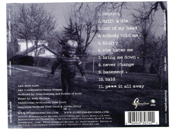 Come Clean (CD) | Near Mint (NM) Near Mint (NM) - ROCK / USED *NEAR MINT*