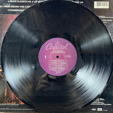 Live Magnetic Air (VINYL) | Near Mint (NM or M-) Excellent (EX) - ROCK / USED *NEAR MINT*