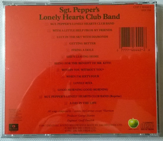 Sgt. Pepper's Lonely Hearts Club Band (CD) | Near Mint (NM) Near Mint (NM) - ROCK / USED *NEAR MINT*