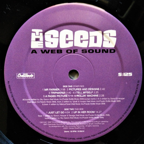 A Web Of Sound (VINYL) | Near Mint (NM) Near Mint (NM) - ROCK / USED *NEAR MINT*