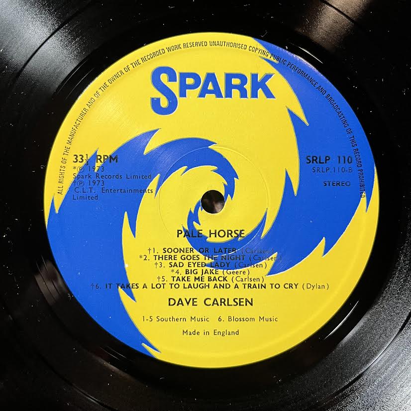 Pale Horse (VINYL) | Near Mint (NM) Near Mint- (NM-) - ROCK / USED *NEAR MINT*