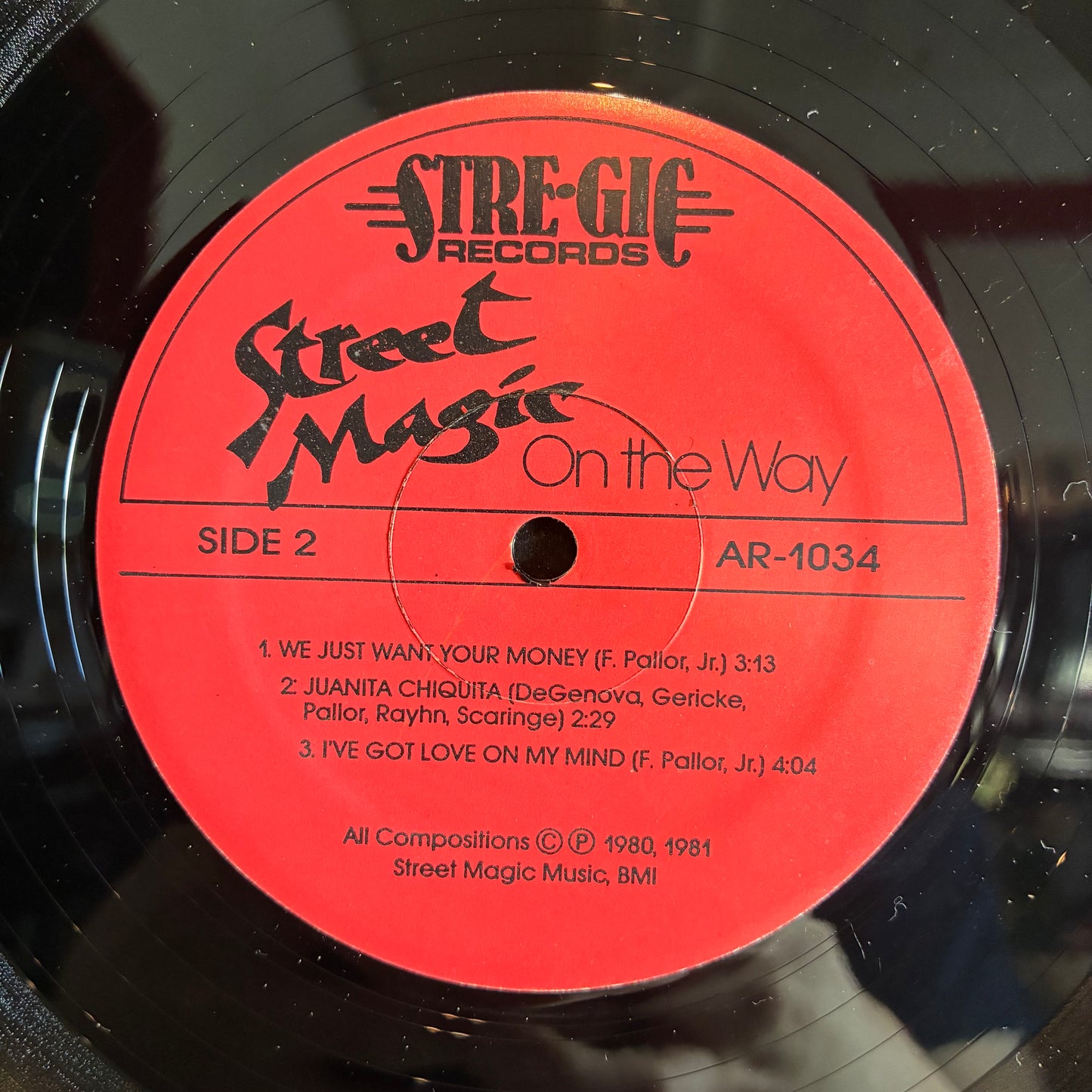 Street Magic - On The Way (VINYL) | Near Mint (NM or M-) Excellent (EX) - ROCK / USED *NEAR MINT*