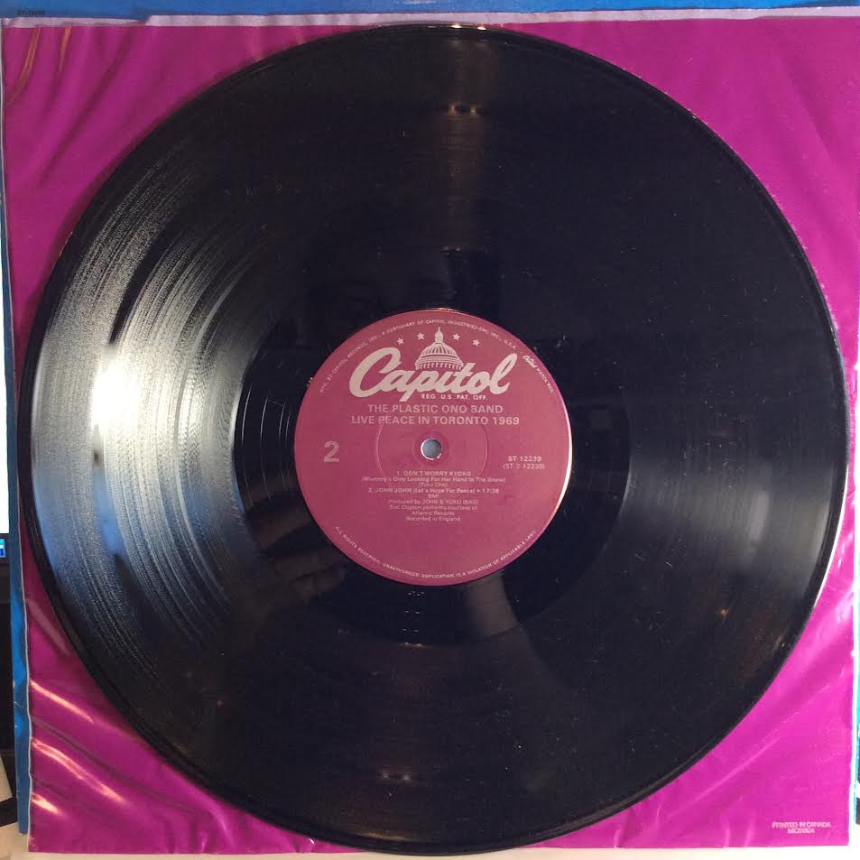 Live Peace In Toronto 1969 (VINYL) | Near Mint (NM) Excellent+ (EX+) - ROCK / USED *NEAR MINT*