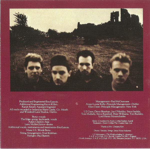 The Unforgettable Fire (CD) | Near Mint (NM) Near Mint (NM) - ROCK / USED *NEAR MINT*