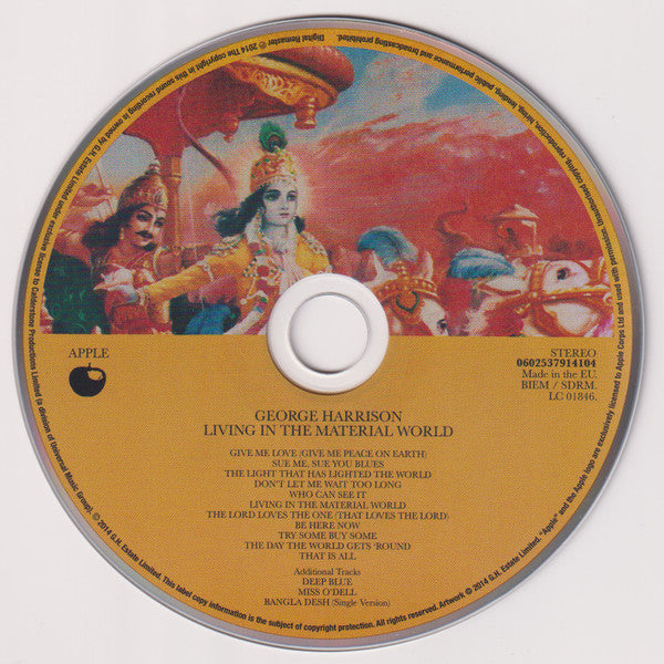 Living In The Material World (CD) | Near Mint (NM) Near Mint (NM) - ROCK / USED *NEAR MINT*
