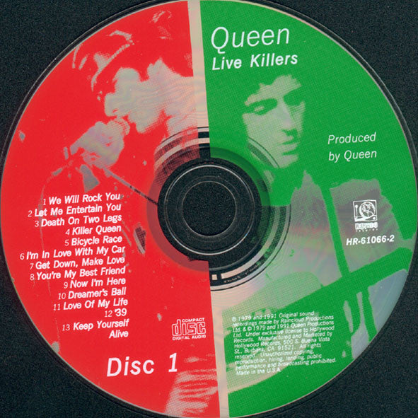Live Killers (2xCD) | Near Mint (NM) Near Mint- (NM-) - ROCK / USED *NEAR MINT*